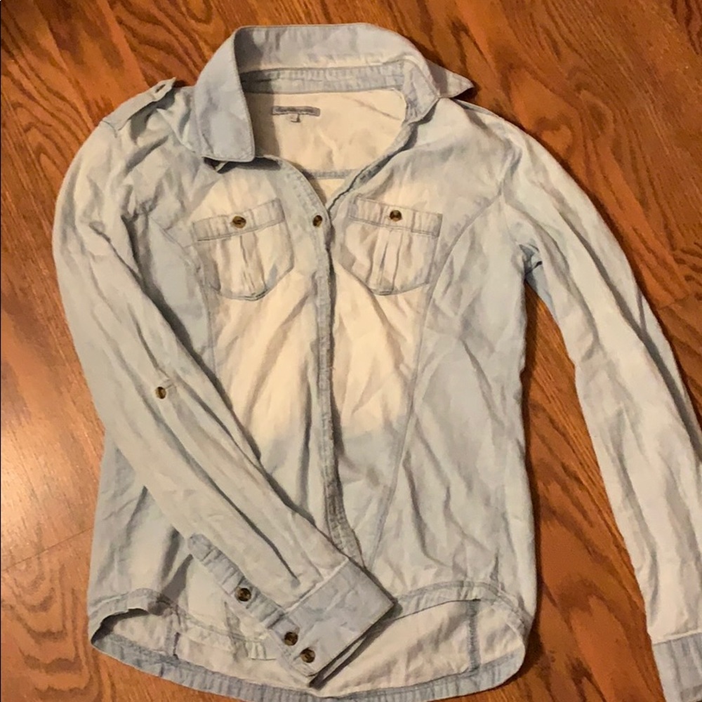 Light wash flannel